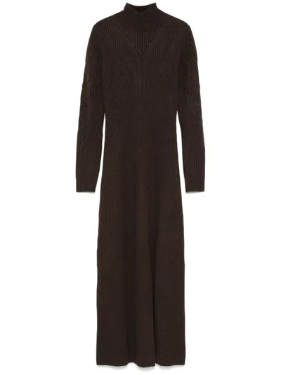 Ba&sh Armia Maxi Dress In Brown