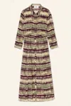 Ba&sh Artemis Midi Dress In Multi