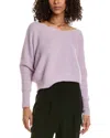 Ba&sh Ba & Sh Woman Sweater Mauve Size 2 Alpaca Wool, Polyamide In Purple