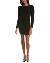 Ba&sh Women's Tunia Alpaca Blend Sheath Mini Dress In Black