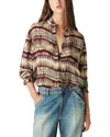 Ba&sh Amore Chemise In Burgundy