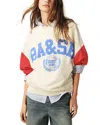 Ba&sh Ba & Sh Benjamin Sweatshirt In Red Poppy
