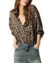 Ba&sh Ba & Sh Billie Blouse In Khaki