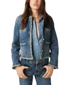 Ba&sh Ba & Sh Biouna Denim Jacket In Raw