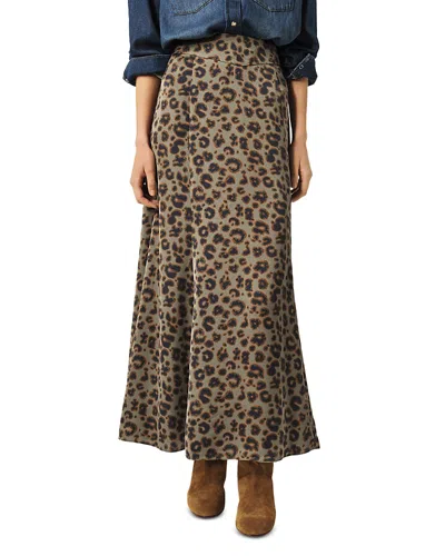 Ba&sh Ba & Sh Blaire Skirt In Khaki
