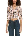 Ba&sh Ba & Sh Woman Top White Size 3 Viscose
