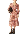 Ba&sh Ba & Sh Carela Tiered Dress In Dust Pink