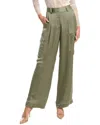 Ba&sh Cary Straight-leg Trousers In Green