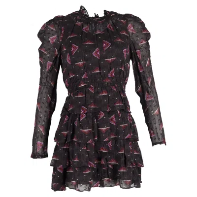 Ba&sh Ba & Sh Catia Printed Dress In Multicolor Viscose