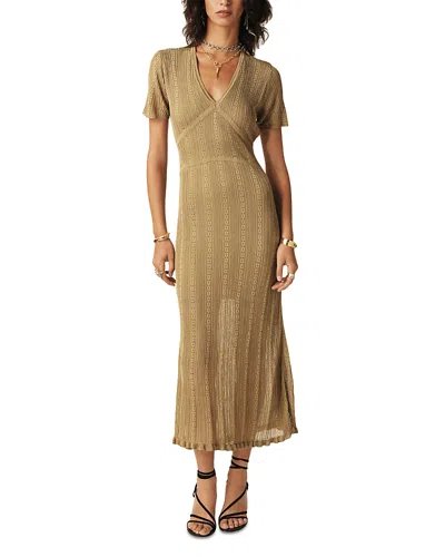Ba&sh Ba & Sh Crystiana Dress In Bronze