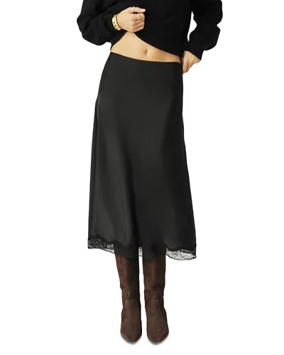 Ba&sh Ba & Sh Cyla Skirt In Black