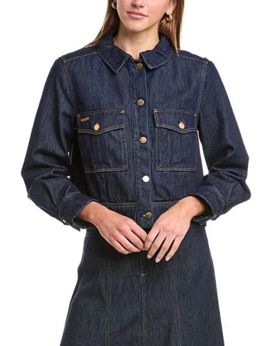 Ba&sh Delia Jacket In Blue