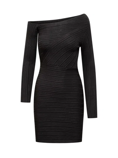 Ba&sh One-shoulder Dress In Black