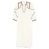 Ba&sh Tunia Midi Dress In Beige