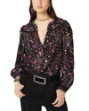 Ba&sh Faizae Long Sleeve Shirt Anthracite