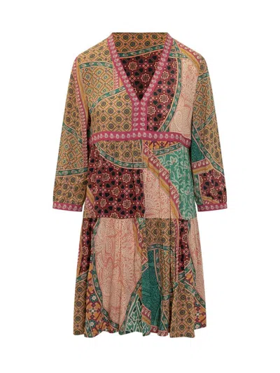 Ba&sh Fingston Dress In Multicolor