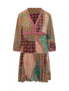 Ba&sh Ba & Sh Fingston Dress In Multicolor