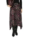 Ba&sh Ba & Sh Friea Skirt In Anthracite