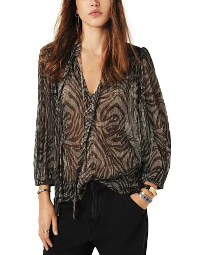 Ba&sh Ba & Sh Galla Top In Gold