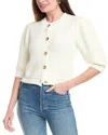 Ba&sh Grance Cardigan Ecru