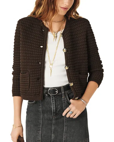 BA&SH BA & SH GASPARD CREWNECK CARDIGAN SWEATER