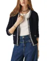 Ba&sh Geffrey Cardigan In Navy