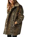 Ba&sh Jade Midi Length Coat In Natural In Natural