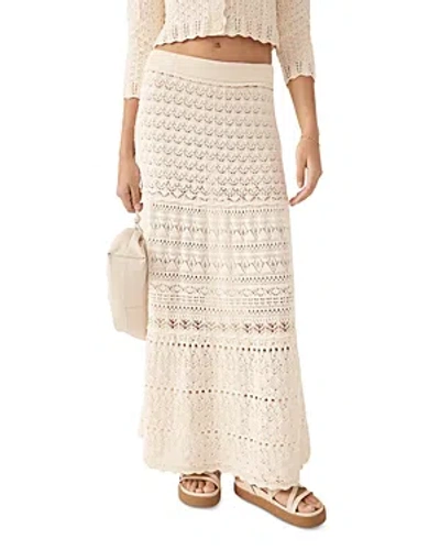 Ba&sh Josh Skirt In Ecru