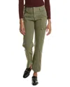 Ba&sh Cary Straight-leg Trousers In Green