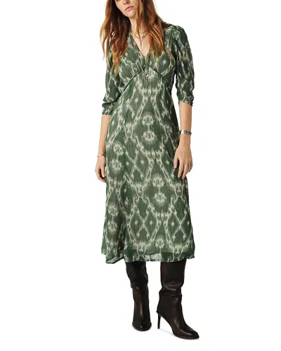 Ba&sh Ba & Sh Matsa Midi Dress In Green