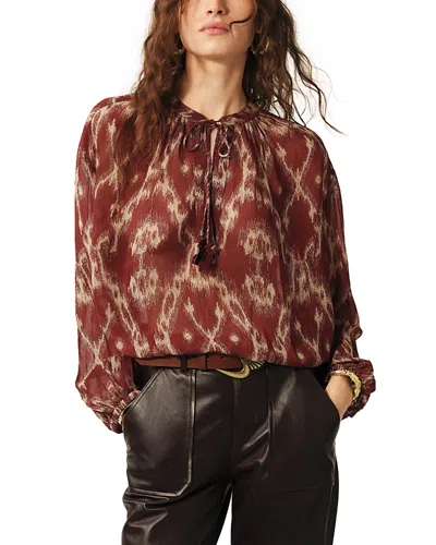 Ba&sh Ba & Sh Menaelle Tunic In Brick