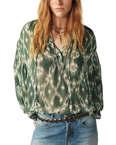 Ba&sh Ba & Sh Menaelle Tunic In Green