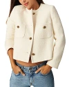 BA&SH BA & SH MEREDITH CROPPED BOXY JACKET