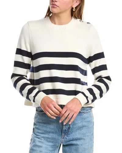Ba&sh Milo Wool-blend Sweater In Beige