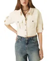 Ba&sh Paleo Jacket Ecru In Off White