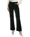 Ba&sh Moloy Monogram-jacquard Straight-leg Trousers In Blue