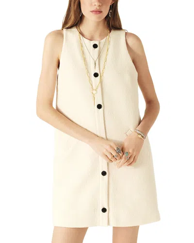 Ba&sh Ba & Sh Parveen Button Front Dress In White