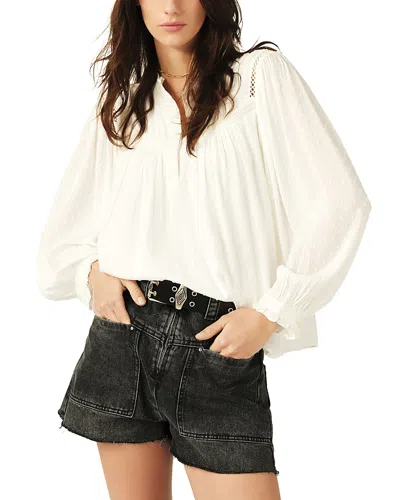 Ba&sh Ba & Sh Pintor Blouse In White