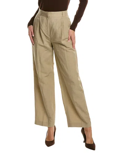 Ba&sh Ba & Sh Pleated Pant In Beige