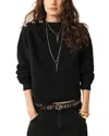 Ba&sh Ba & Sh Robbie Asymmetric Sweatshirt In Black