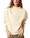 Ba&sh Ba & Sh Robbie Asymmetric Sweatshirt In Off White