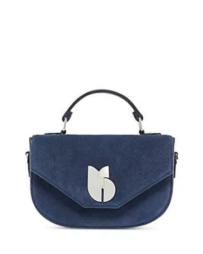 Ba&sh Ba & Sh Sac S Suede Handbag In Blue