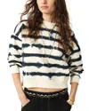 Ba&sh Ba & Sh Sete Printed Sweatshirt In Navy