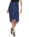 Ba&sh Sheath Skirt In Blue