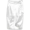 Ba&sh Jupe Faye Skirt In Silver