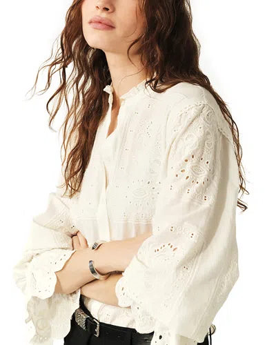 Ba&sh Ba & Sh Soraya Blouse In Off White