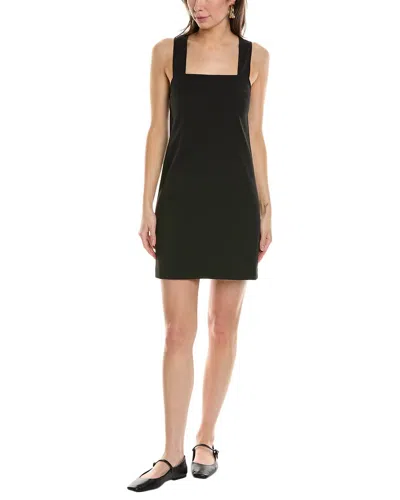 Ba&sh Square Neck Shift Dress In Black