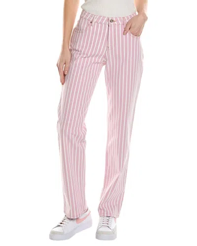 Ba&sh Ba & Sh Striped Jean In Pink