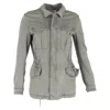 Ba&sh Ba & Sh Utility Jacket In Olive Cotton In Green