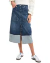 Ba&sh Vicky Midi Skirt In Blue